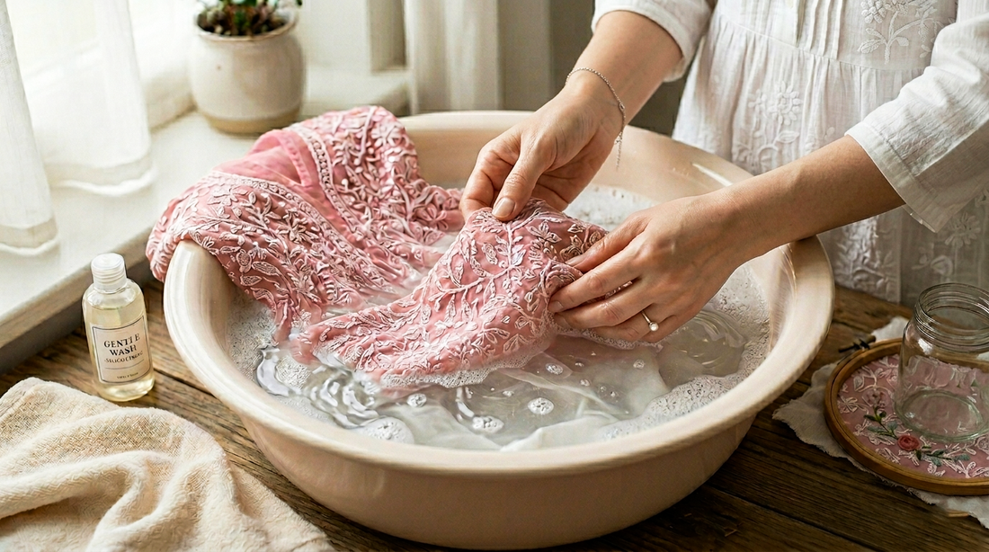How to Care for and Wash Embroidered Dresses Properly