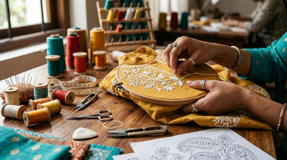 The Process Behind Creating Hand Embroidery Shirts