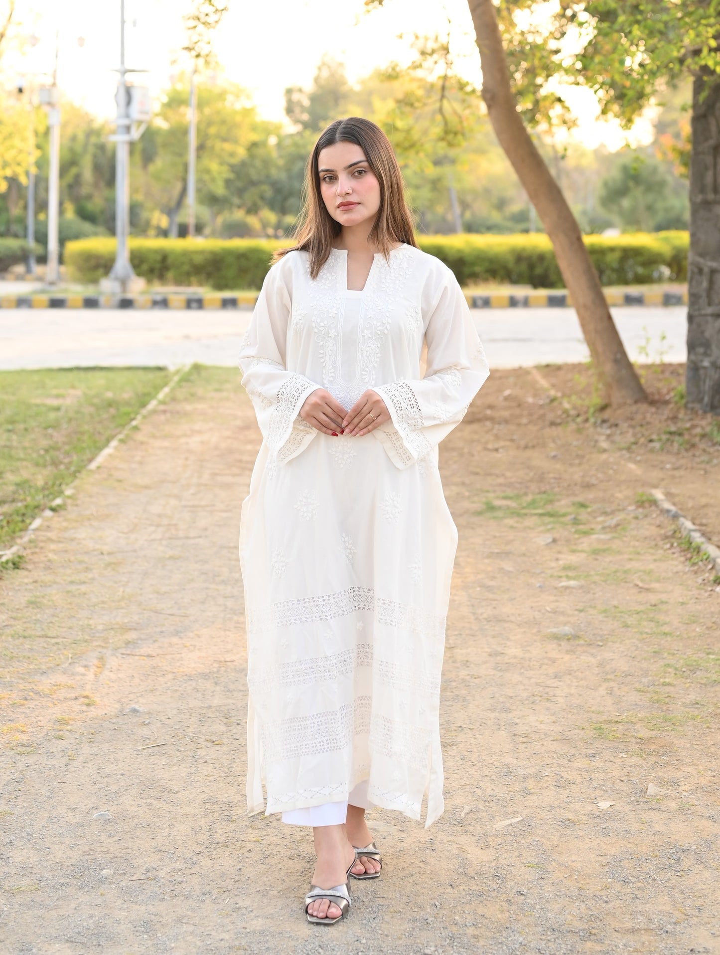 NOOR - Applique + Taarkashi Premium Lawn Shirt