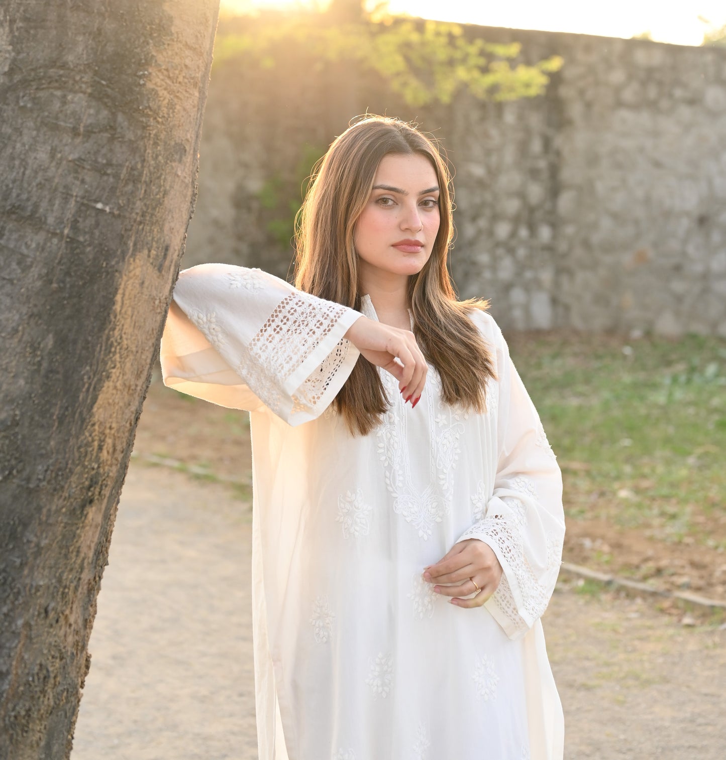 NOOR - Applique + Taarkashi Premium Lawn Shirt