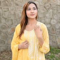 BASANT - 3 PC Hand Embroidered Lawn Suite