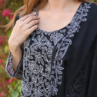 FALAK - 2 PC Hand Embroidered Chiffon Set