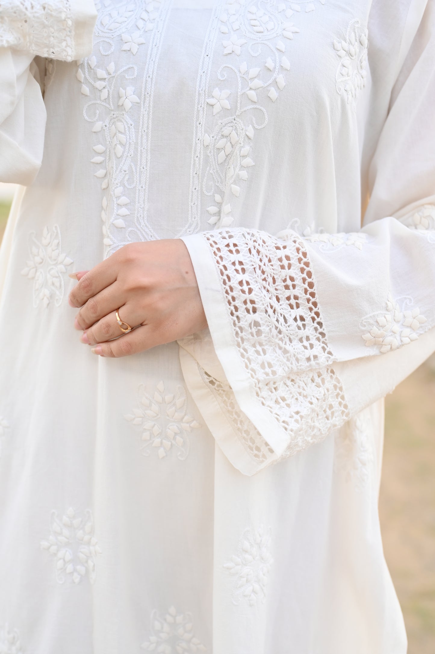 NOOR - Applique + Taarkashi Premium Lawn Shirt