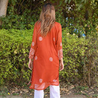 MEHR - 2 PC Hand Embroidered Chiffon Set