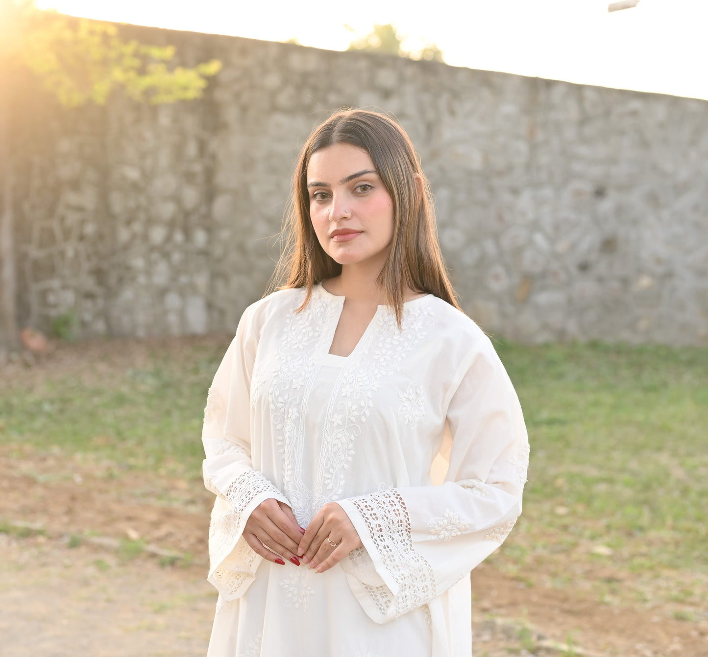 NOOR - Applique + Taarkashi Premium Lawn Shirt