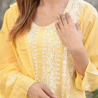 BASANT - 3 PC Hand Embroidered Lawn Suite