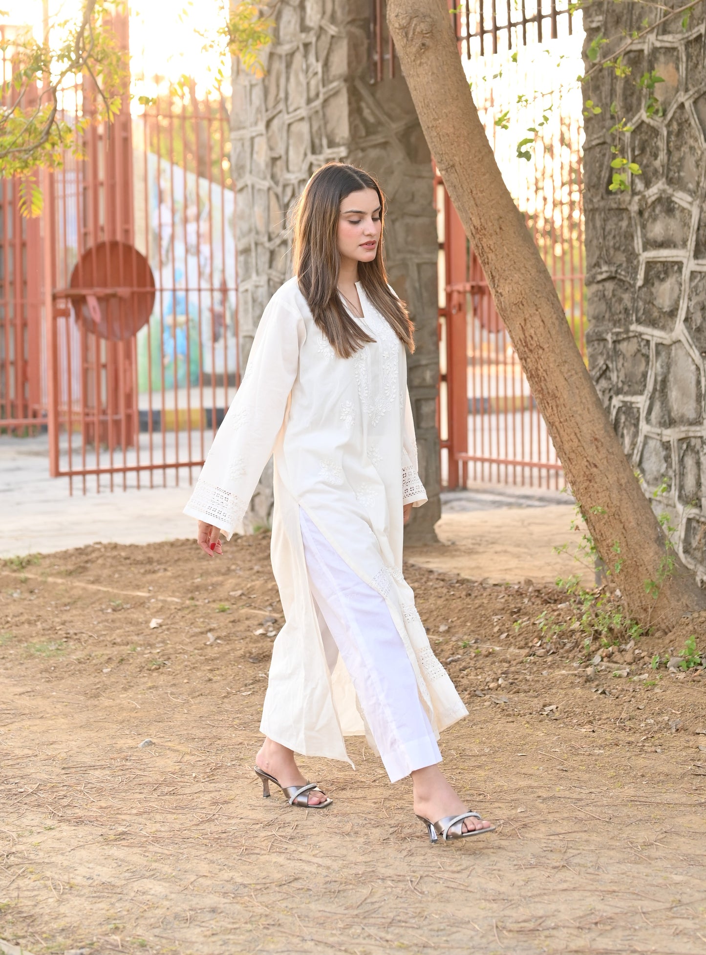NOOR - Applique + Taarkashi Premium Lawn Shirt