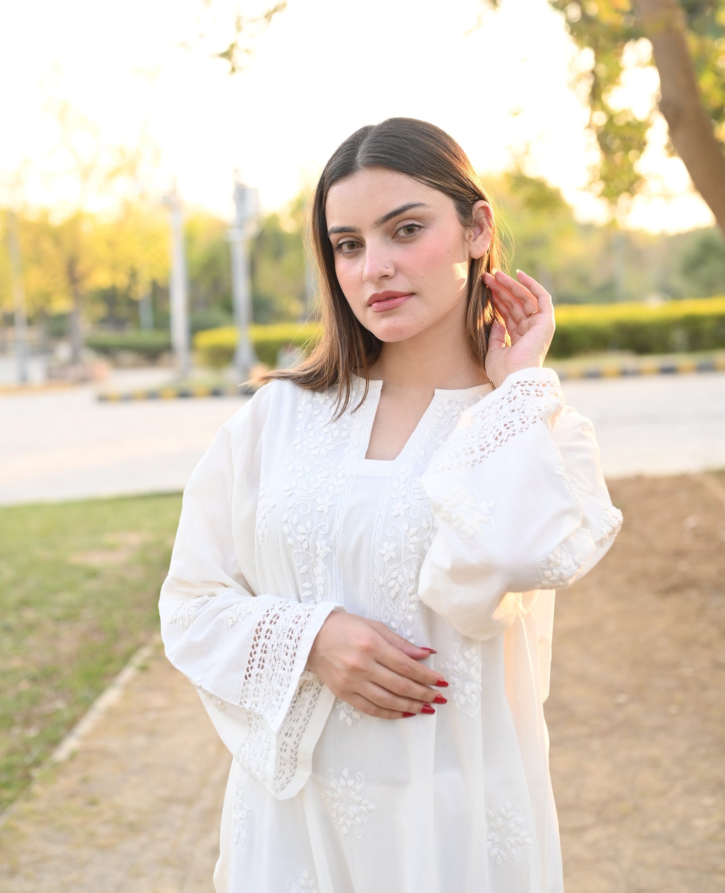 NOOR - Applique + Taarkashi Premium Lawn Shirt