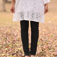 CHANDNI- Hand Embroidered White Chiffon Shirt